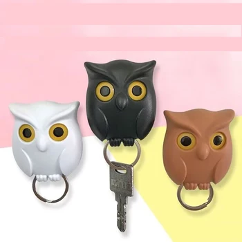 Магнитен Държач За ключове Night Owl, Ключодържател, Автоматично Отваряне и Затваряне на Очите, Държач За Ключодържател Ключодържател, Дом и Офис