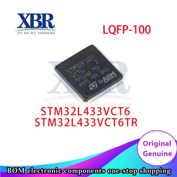 5 БР Микроконтролери STM32L433VCT6 STM32L433VCT6TR LQFP-100 ARM - MCU FPU с ултра ниско напрежение на захранването