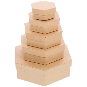 1 комплект луксозни кутии с шестиугольником, кутия за торта, бисквити, бонбони, кутия за съхранение на печене, кутия за опаковка на 