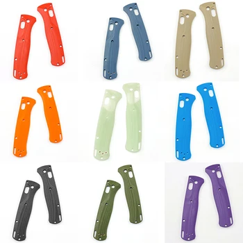 10 Цвята Потребителски Везни Crossfade G-10 G10 Grip Handle За Истински Нож Benchmade Bugout 535 САМ Make Accessories Parts