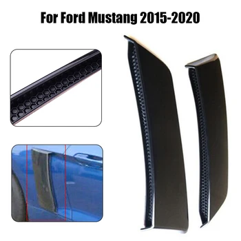 2 елемента Покритие на страничните вентилационни отвори задното крило на Ford-Mustang 2015-2020 Покритие на страничните вентилационни отвори странични врати на автомобила Външни аксесоари