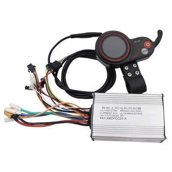 48 21A Електрически Скутер Бесщеточный Контролер + TF-100 LCD Дисплей Измерване на Педала на Газта, За Подмяна на Електрически Скутер Kugoo M4 Pro