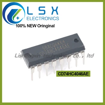 5шт Оригинален вграден чип CD74HC4046AE DIP-16 PLL