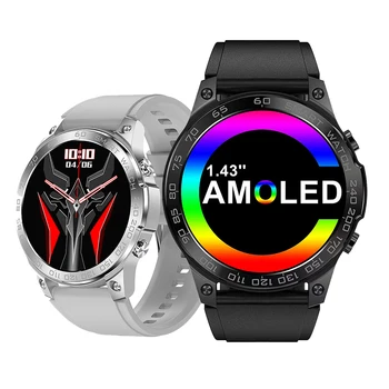 AMOLED Смарт часовници за Мъже 400 ма GPS, NFC Bluetooth Предизвикателство IP68 Водоустойчив Фитнес Спортни Умни Часовници за Жени IOS Android Телефон 2023