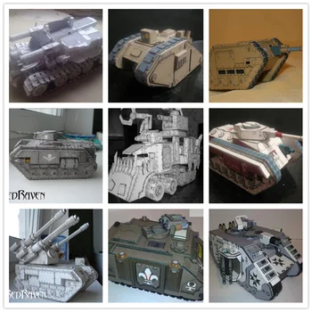 Atlas Lenman Cyclop Tank 3D книжен модел ръчно изработени играчки 