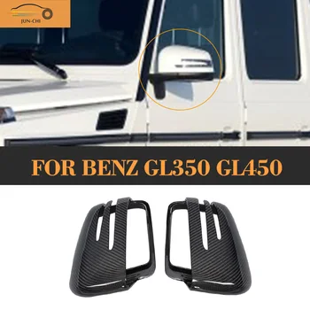 GL Class Заменя капака на страничното огледало на колата е от въглеродни влакна за Mercedes Benz GL350 GL450 13-15
