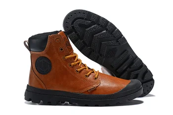 PALLADIUM Classic, мъжки улични есенно-зимни топли военни обувки на висок ток, тактически обувки за мъже, армията ежедневни обувки