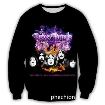 phechion, нова мъжки/дамски ежедневни hoody 3D Deep Purple, модни градинска дрехи, Мъжки свободна спортна hoody D39