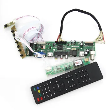 T. VST59.03 Такса водача LCD/led контролер за LTN170WU-L01 LTN170CT03 (ТВ + HDMI + VGA + CVBS + USB) LVDS За повторно използване на лаптоп 1920x1200