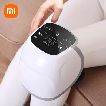 Xiaomi MINI Smart Knee Massager Инфрачервен нагревател, масаж въздух под налягане, Физиотерапевтический инструмент за облекчаване на болки, масаж на коляното