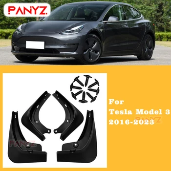 Автомобилни калници за Tesla Model 3 X Y S 2014-2023 Предните и задните калници с подарък капак за фотоапарата