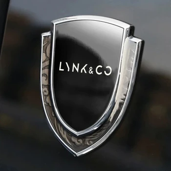 автомобилни стикери, 3D метални аксесоари, автоаксесоари за LYNK & CO 01 02 03 05 06