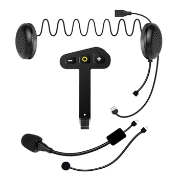 Безжични слушалки Bluetooth 5.2, комплект за свободни ръце, стерео MP3 плейър