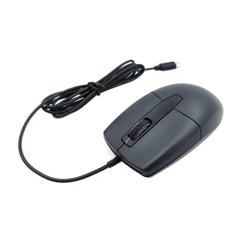 Детска мишка USB Type C с резолюция 1000 dpi за преносими компютри, мобилни телефони, таблети с дълъг живот