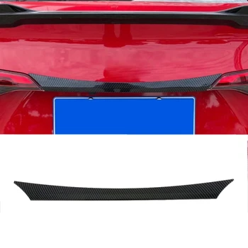 За Honda Civic 11-то Поколение 2021 2022 2023 ABS Хром черен карбоновое Влакна Покритие на Задния Багажник Стикер На Задната Врата Разкрасяване Оформление на Автомобила