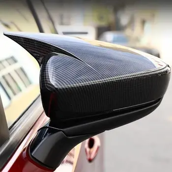 За Mazda3 на Mazda 3 axela BP 2019-2023 Седалките на Автомобилни Огледала за обратно виждане, изработени от въглеродни влакна Във формата на Миди, Защитни Ръб на Огледалото за обратно виждане, на Кутията