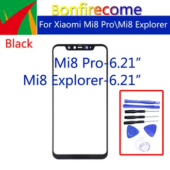 За Xiaomi Mi 8 Pro Mi8 Pro \ Mi8Pro \ Mi8 UD Сензорен Екран на Предния панел Стъклена Леща LCD дисплей, Външно Стъкло, За да се Mi 8 Explorer \ Mi8 Explorer