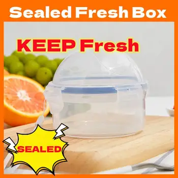Запечатанная прясна кутия, контейнер за консервиране, ябълки и лимони, хладилник, кутия за съхранение на пресни зеленчуци, плодове, кухненски принадлежности