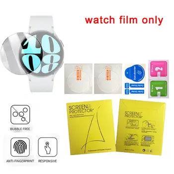 Защитно Фолио За Екран на Смарт Часа на Samsung Galaxy Watch 6 Със Защита От Надраскване Аксесоар За Смарт Часа Стъклена Филм Film C9V3