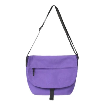 Модерна чанта през рамо, холщовая чанта-месинджър, студентски чанта през рамо с голям капацитет за жени 517D