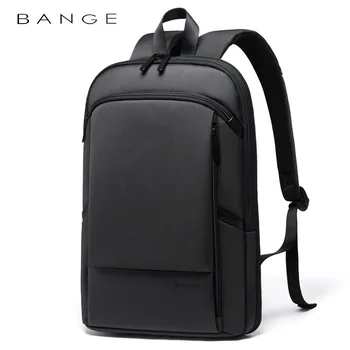 Мъжки Бизнес Водоустойчива раница за лаптоп 15,6 инча, модерен класически мъжки пътни чанти за мото и колоездачи, леки мащабируеми чанта през рамо