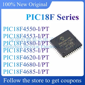 НОВ PIC18F4550 PIC18F4553 PIC18F4580 PIC18F4585 PIC18F4620 PIC18F4680 PIC18F4685-I/PT. Оригинален оригинален чип на микроконтролера.