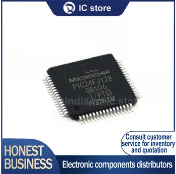 Нов и оригинален чип на микроконтролера PIC24FJ128GB106-I/PT qfp64128kb