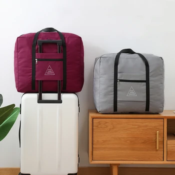 Оксфорд чанта за ръчен багаж, дамски пътна чанта-голям капацитет, чанта за съхранение екскурзии почивен ден, наплечный куфар-количка за тон, Куфар-количка