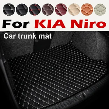Подложка в багажника на колата за KIA Niro 2017 (Ultimate Edition) килим за карго подложка, аксесоари за интериор, калъф