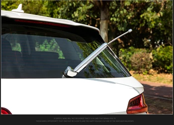 Подходящ За Audi Q5L 2018-2020 Автомобилен Стайлинг ABS Капак на Чистачките Задна Багажника Тапицерия 3шт Автоаксессуар