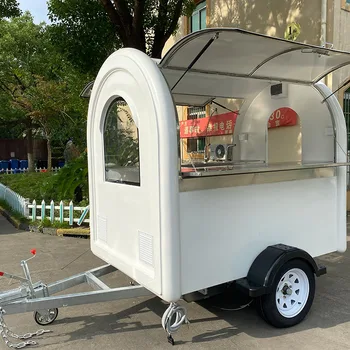 Ресторант Food Truck Bubble Tea Truck Churro Камион За Продажба