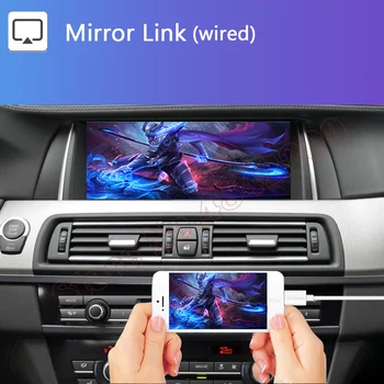 Скоростна Декодер Интерфейс За BMW X3 F25 CIC NBT EVO System Автомобилен Мултимедиен Рекордер Mirror Link Безжичен Екран Carplay Android