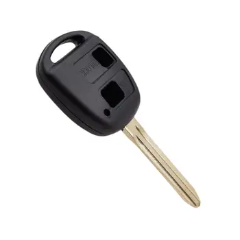 Смяна на 2 Бутона Калъф за дистанционно ключ за Toyota Land Cruiser Prado Camry Previa Ключодържател