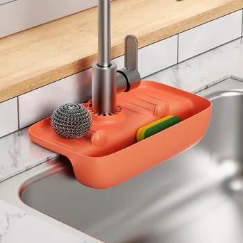 Тампон за splash щит на кран Силикон за вграждане за мивка, сливная хастар, подплата, за да splash щит, Кухненски сливная решетка