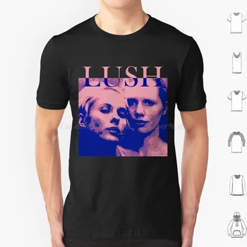 Тениска Lush-Tribute Design Тениска Essential Голям размер от 100% памук Lush-Tribute Design Essential
