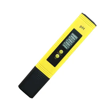 Цифрова писалка за определяне на PH, киселинност и алкалност, Измерител на качеството на водата, дръжка за проверка на качеството на водата, точността 0-1 ч, Преносим PH метър