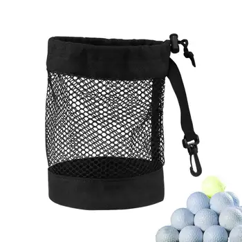 Чанта за съхранение на топки за голф, чанта за футболни игрища, окото найлонов държач за топки за голф, чанта за футболни игрища, чанта за съхранение с голям капацитет, чанта за съвсем малък