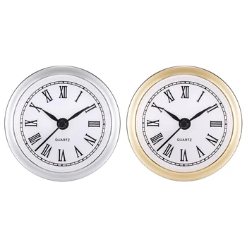 Части за мини-часа 69HF 2,4-инчов кръгли кварцов часовник с диаметър от 61 мм, адаптивен механизъм, миниатюрен часовник с римски цифри