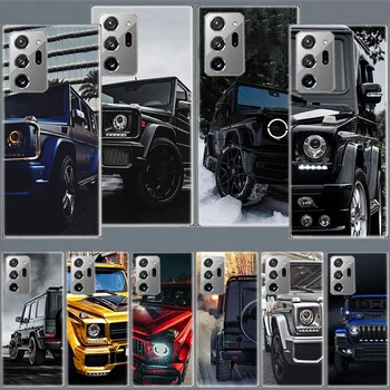 Черен Suv SUV G63 Калъф За Телефон Samsung Galaxy Note 20 Ultra 10 9 8 J6 J8 J4 Plus S10 Lite 2020 5G S6 Edge F52 F62 F1