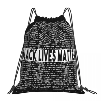 Черни живот Имат значение С всички имена на жертви на насилие полицията Раница за Преносими чанти от съвсем малък Чанта за подробности чанта за книги